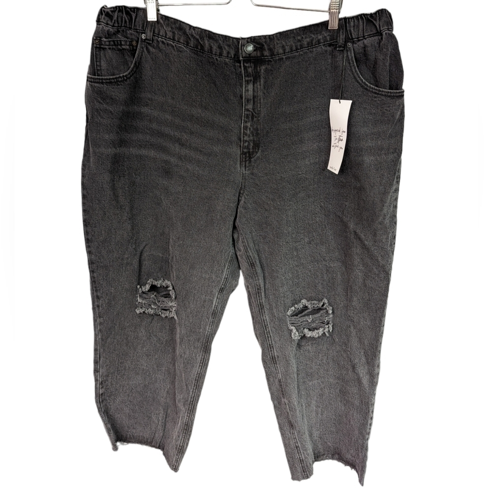 Vanilla Star NWT Cinched Waist Straight Leg Jeans Sz 24W